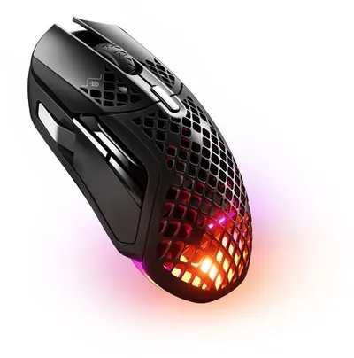 Mouse gaming SteelSeries - Aerox 5 Wireless, optic, negru