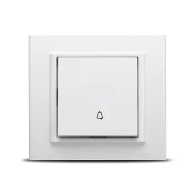 Intrerupator Sonerie ST Alb Ovivo Mina, 401-010200-207
