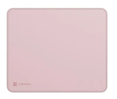 Pad de mouse Natec - Colors, 30 x 25 cm, moale, roz