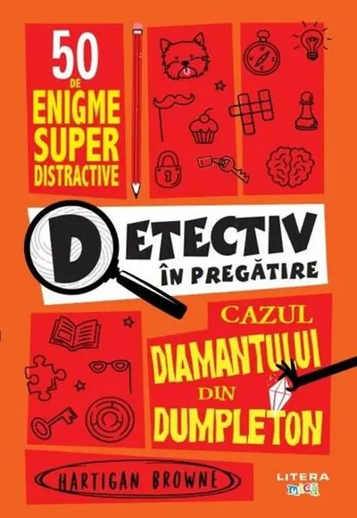 Detectiv în pregătire. Cazul diamantului din Dumpleton - Paperback brosat - Hartigan Browne