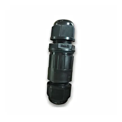 VT-7224 Cutie conexiune cu banda etansare, negru