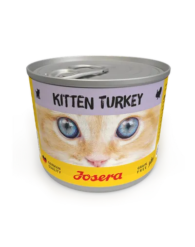 JOSERA Kitten Curcan hrana umeda pentru pisoi conserve 6 x 200g