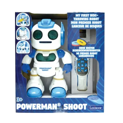 Robot interactiv cu telecomanda, Lexibook, Powerman Shoot