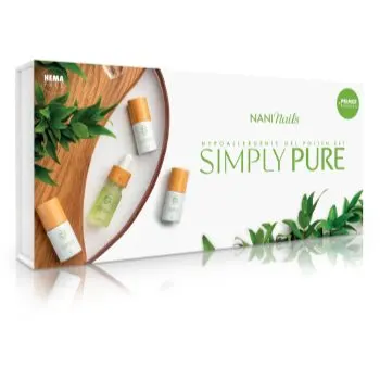NaniNails Simly Pure set cadou pentru unghii pentru femei
