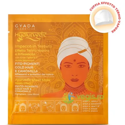Masca Revitalizanta Tip Casca cu Efect Termic pentru Par Blond 1buc