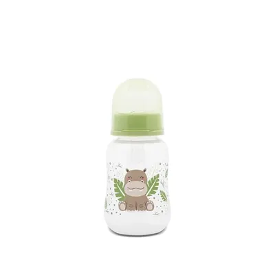 Biberon cu capac Lorelli Fresh Green 0 luni+ 125 ml