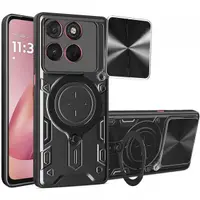 Husa pentru Motorola Moto G67 Power / G57 Power, Techsuit, CamGuard Pro, Neagra