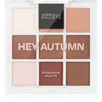 Gabriella Salvete Eyeshadow 9 Shades Palette paleta farduri de ochi culoare Bronze 9 g