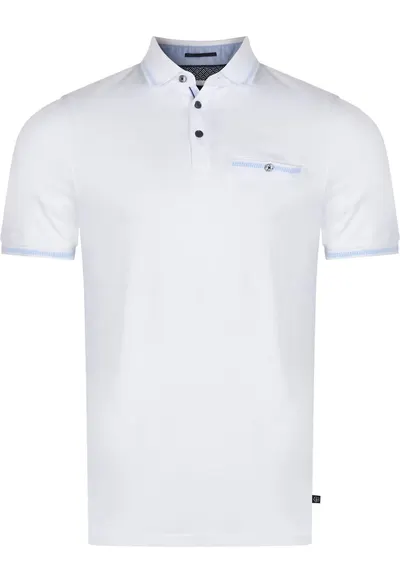 Tricou polo din amestec de modal