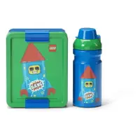 Cutie de gustări pentru copii cu sticlă Rocket – LEGO®