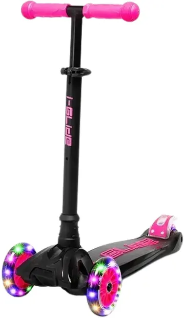 Trotineta Copii i-Glide 3 Wheel Black Pink