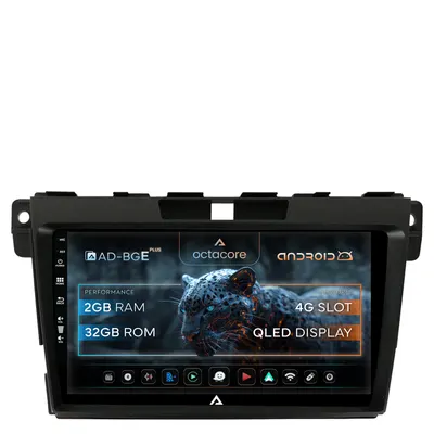 Navigatie Mazda CX-7 (2008-2013), Android, E-Octacore 2GB RAM + 32GB ROM, 9 Inch - AD-BGE9002+AD-BGRKIT326