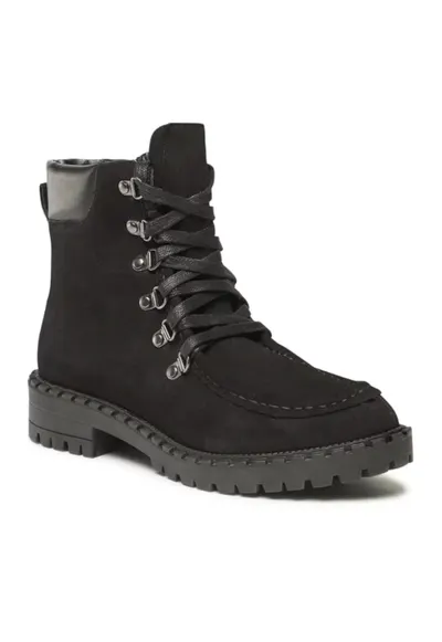 Ghete dama - 5904862196749 - Negru - Piele naturala/Piele intoarsa - Negru