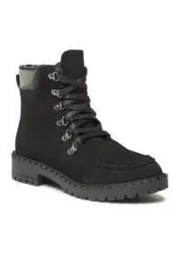 Ghete dama - 5904862196749 - Negru - Piele naturala/Piele intoarsa - Negru