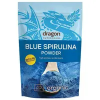 Spirulina albastra pulbere bio 75g Dragon Superfoods