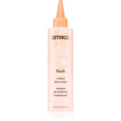 amika Flash Instant Shine Mask Masca hidratanta par pentru un par stralucitor si catifelat 200 ml