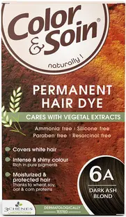 3 Chenes Color & Soin Vopsea de păr, 6A Culoare blond cenușiu închis