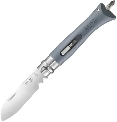 Cuțit pliabil pentru meșteri Opinel - №9, DIY, gri