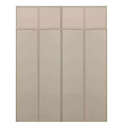 Dulap modular crem din lemn de pin 200x250 cm Daily – vtwonen