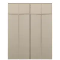Dulap modular crem din lemn de pin 200x250 cm Daily – vtwonen