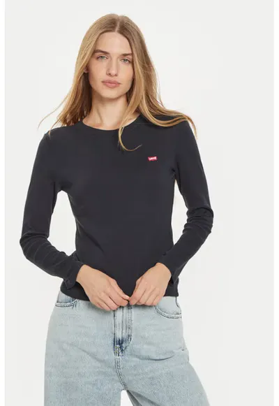 Bluza dama - 304252891 - Bumbac - Negru - Negru
