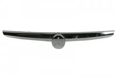 Spoiler bara Fata (Superior, cu orificii emblemei, plastic, crom) potrivit ABARTH PUNTO EVO; FIAT PUNTO, PUNTO EVO, PUNTO EVO HATCHBACK 07.08- 07.08-02.12