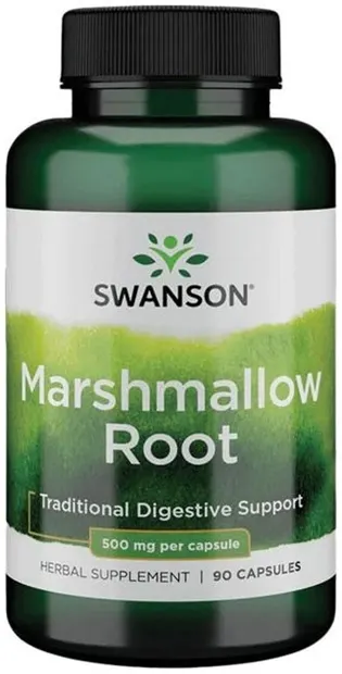 Marshmallow Root, 500 mg, 90 capsule, Swanson