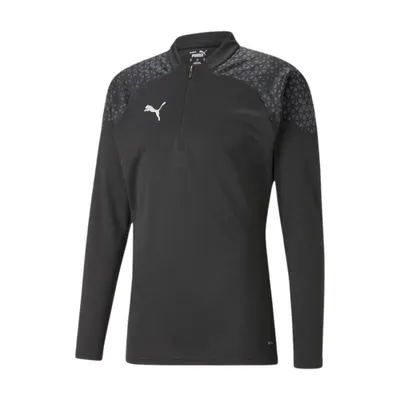 Bluza barbati Puma Teamcup 14 Zip Sweatshirt, Negru