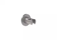 Suport para dus Roca Wall Round A5B1350SM0, aparent, universal, mat, Otel satinat
