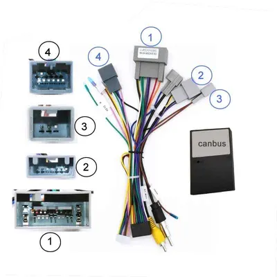Cablaj multimedia Cablaj adaptor Autodrop Honda Civic (2014-2015) pentru Navigații multimedia Android