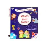 What's your name? + CD - I learn English with Peter and Emily