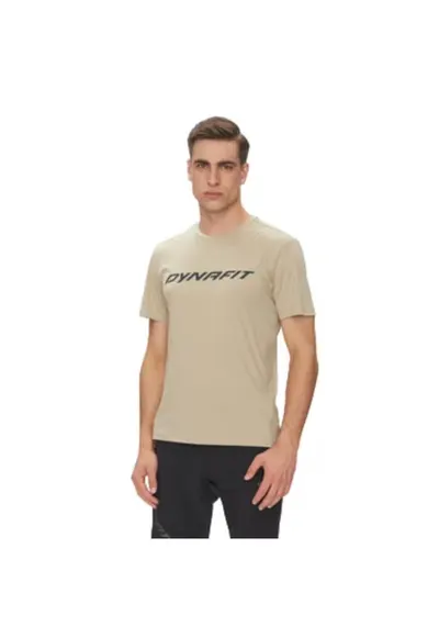 Tricou sport barbati 100% poliester reciclat - bej