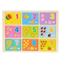 Puzzle din lemn, Matematica, 27 piese