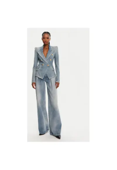 Sacou Dama - 305313591 - Bumbac - Albastru - Albastru