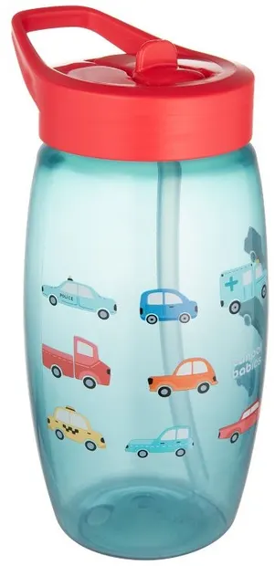 Ceașcă cu un pai pliabil Canpol - Cars, 400 ml