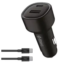 Încărcător auto ttec - SmartCharger Duo PD, 48W, USB-C/USB-A, negru
