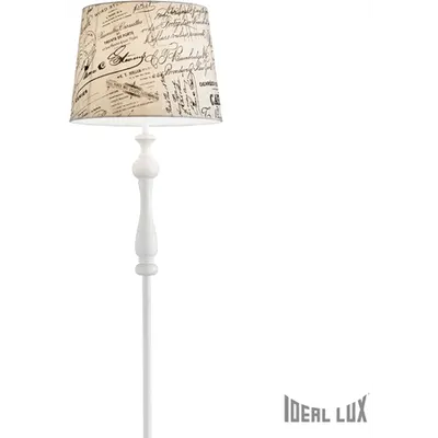 lampa de podea Coffee, 1 bec, dulie E27, D:280 mm, H:1580 mm, Alb