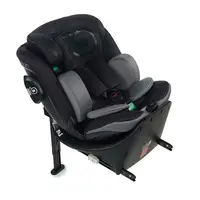 Scaun auto, Be Cool, Wagon I-Size, Rotire 360 grade, 40 - 150 cm, 0 - 36 kg, Cu Isofix si picior stabilizator, Cu protectie laterala de siguranta Conform cu standardul european de securitate ECE R129, Carbon
