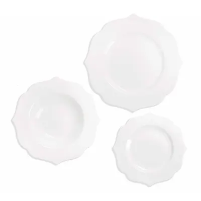 Serviciu de masă 18 buc. new bone china pentru 6 persoane Queen – Brandani