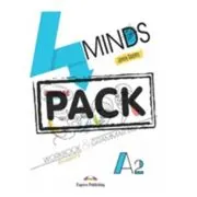 Curs limba engleza 4 Minds A2. Caiet si gramatica cu digibook app