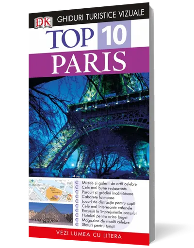 Top 10. PARIS Ghiduri turistice