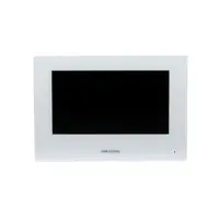 Videoinerfon de interior IP WiFi Hikvision DS-KH6320-WTE2-W, 7 inch, 2 fire, slot card