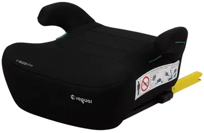 Scaun auto Caretero - Jaguar, IsoFix, i-Size, 125-150 cm, negru