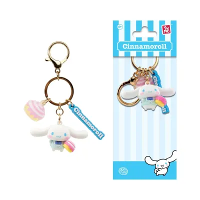 Breloc cu pandantiv si curea, Yume, Hello Kitty and Friends, Tea Party Series, Cinnamoroll