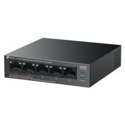 Tp-Link 5-Port Gigabit Switch 4-Poe+ Ls105gp