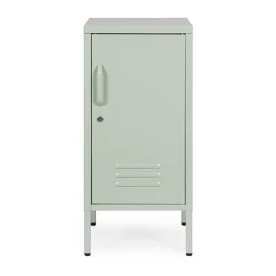 Dulap verde salvie din metal cu încuietoare 35x76x40 cm Cambridge – Yes Everyday