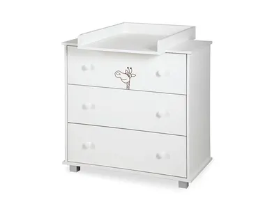 Mobilier Camera Copii Si Bebelusi Safari Alb