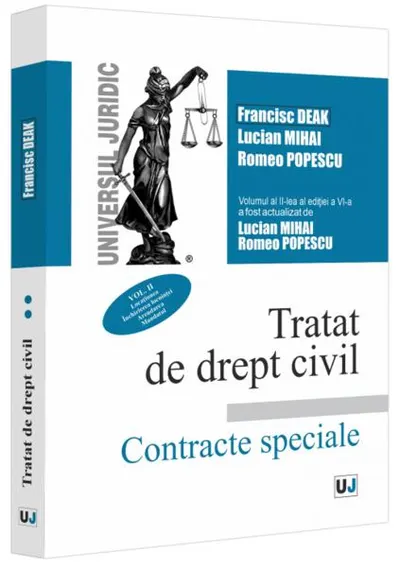 Tratat de drept civil. Contracte speciale. Locațiunea. Închirierea locuinței (vol. 2) - Paperback brosat - Francisc Deak, Lucian Mihai, Romeo Popescu