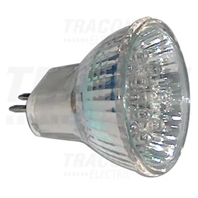 Sursa Led, Rosu Mr16l-R 12 V Ac/dc, Mr16, 1,2w, 120°, G5.3, 18×led