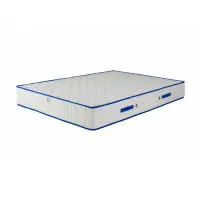 Saltea HARD MED cu arcuri, 120x190 cm, H 25 cm, fata vara fata iarna